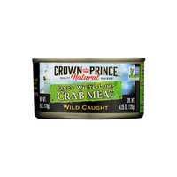 Crown Prince Fancy Crab Meat, 6 Oz, 6 Ounce