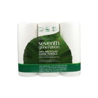 Seventh Generation Paper Towel, Big Rolls, Strong & Absorbent, 2 Ply, 6 Each