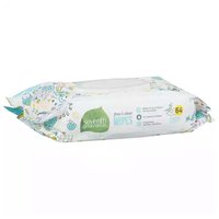 Seventh Generation Baby Wipes, Free & Clear, 64 Each
