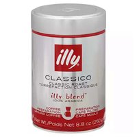 Illy Medium Roast Coffee, Ground, 8.8 Ounce