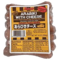 Arabiki Sausage, Cheese, 10 Ounce