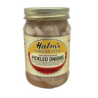 Halm's Pickled Onion, Hawaiian Style, 12 Ounce