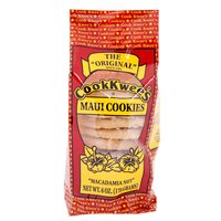 Cook Kwees Cookies, Macadamia Nut, 6 Ounce