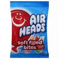 Airheads Soft Filled Bites, Original Fruit Flavored, 6 Ounce