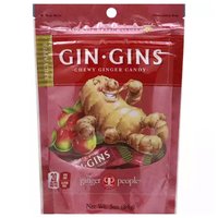 Ginger People Gin<li>Gin Chewy Ginger Candy, Spicy Apple, 3 Ounce