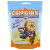 Ginger People Ginger Chews, Gin Gin Super Strength Caramel, 3 Ounce