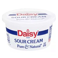 Daisy Pure & Natural Sour Cream, 8 Ounce