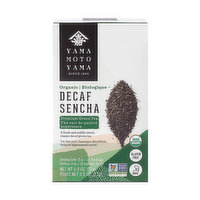 Yamamotoyama Organic Decaf Sencha Green Tea, 18 Each