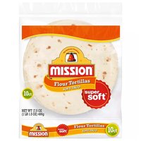 Mission Flour Tortilla, Medium, 17.5 Ounce