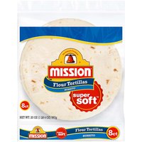Mission Flour Burrito Tortillas, 20 Ounce