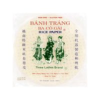 Three Ladies Rice Paper 22cm, 12 Ounce