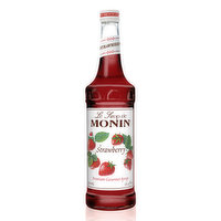 Monin Syrup, Strawberry, 750 Millilitre