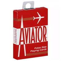 Aviator Poker Size Playing Cards, 1 Each