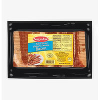 Sugardale Bacon, Thick, 2.5 Pound