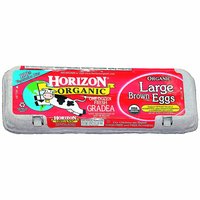 Horizon Organic Eggs, Brown, Large