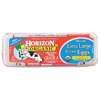 Horizon Organic Omega-3 Eggs, XL, 12 Each