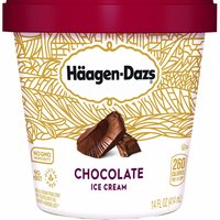 Haagen-Dazs Ice Cream, Chocolate, 14 Ounce
