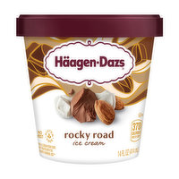 Haagen-Dazs Ice Cream, Rocky Road, 14 Ounce