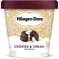 Haagen-Dazs Ice Cream, Cookies & Cream, 14 Ounce