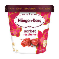 Haagen-Dazs Raspberry Sorbet, 14 Ounce