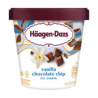Haagen-Dazs Ice Cream, Vanilla Chocolate Chip, 14 Ounce
