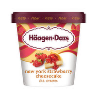 Haagen Dazs New York Strawberry Cheesecake Ice Cream, 14 Ounce