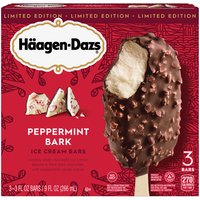 Haagen-Dazs Bars, Limited Edition, 3 Each