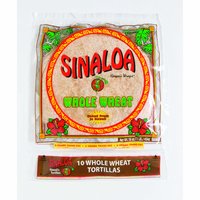 Sinaloa Tortillas, Whole Wheat, 16 Ounce