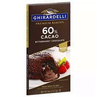 Ghirardelli Premium 60% Cacao Baking Bar, 4 Ounce