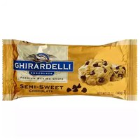 Ghirardelli Baking Chips, Semisweet Chocolate, 12 Ounce