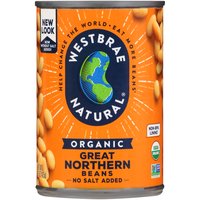 Westbrae Organic Great Northern Beans, 15 Ounce