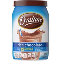 Ovaltine Rich Chocolate Drink Mix, 12 Ounce