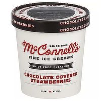 Mcconnell's Chocolate Covered Strawberries, 1 Pint