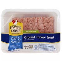 Foster Farms Ground Turkey Breast, 1 Pound