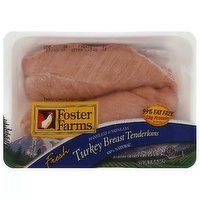 Foster Farms Fresh Turkey Breast Tenderloins, Boneless & Skinless, 20 Ounce