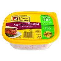 Foster Farms Turkey Breast, Mesquite Smoked, 8 Ounce