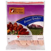 Foster Farms Chicken Breast Tenders, Boneless & Skinless, 2.5 Pound