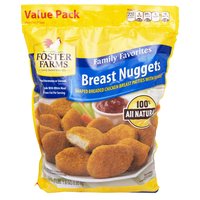 Foster Farms Breast Nuggets, Value Pack, 33.6 Ounce