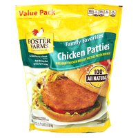 Foster Farms Chicken Patties, 28 Ounce