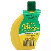 Wedge Lemon Juice, 4 Ounce