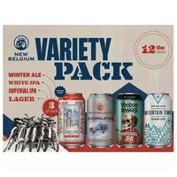 New Belgium Beer, Variety Pack, Cans (Pack of 12), 144 Ounce