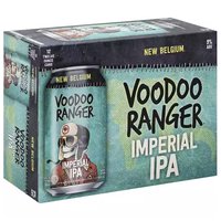 New Belgium Imperial IPA, Voodoo Ranger, Cans (Pack of 12), 144 Ounce