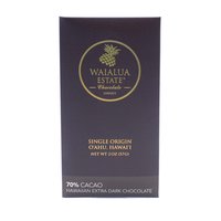 Waialua Extra Dark Chocolate Bar, 70% Cacao, 2 Ounce