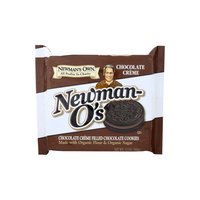 Newman-O's Cookies, Chocolate Crème Filled, 1 Ounce