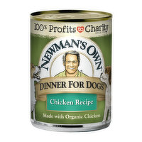 Newman's Own Organics Canned Dog Food, Chicken Formula, 12.7 Ounce