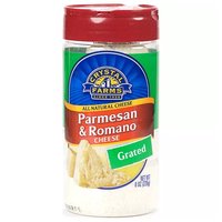 Crystal Farms Grated Parmesan & Romano, 8 Ounce