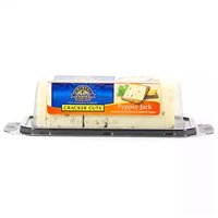 Crystal Farms Pepper Jack Cheese Slices, Cracker Cuts, 10 Ounce