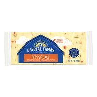 Crystal Farms Pepper Jack Cheese, 7 Ounce
