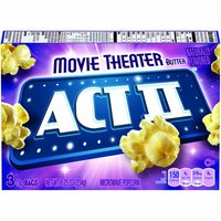 Act II Microwave Theater Popcorn, 8.25 Ounce