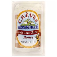 Montchevre Fresh Goat Cheese, Honey, 4 Ounce